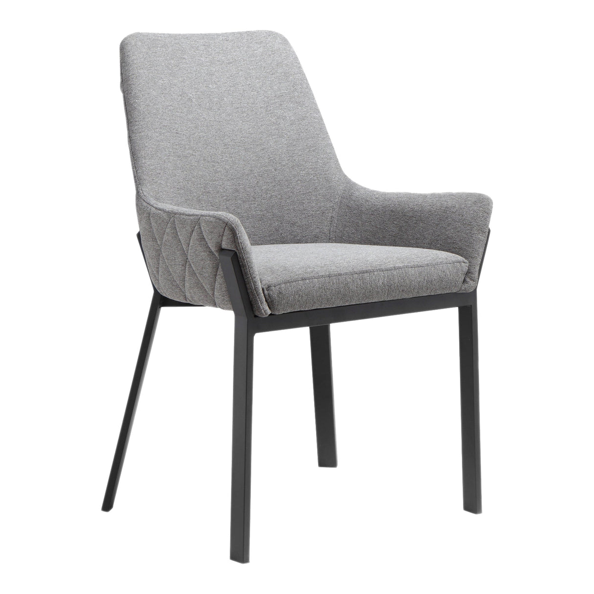 Lloyd Dark Grey Dining Chair (Set of 2) by MOES at Eve Furniture