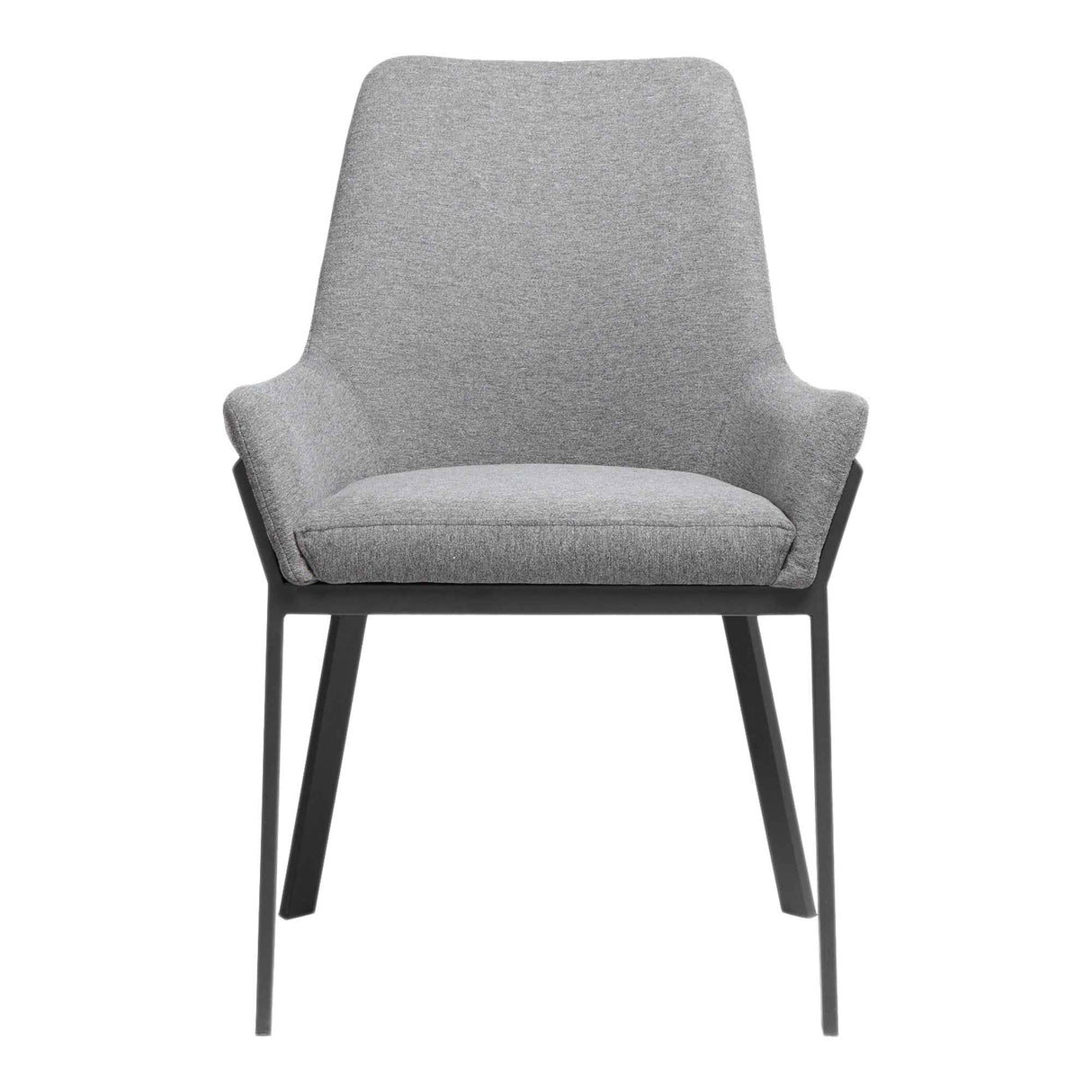 Lloyd Dark Grey Dining Chair (Set of 2) by Moe's Home at Eve Furniture