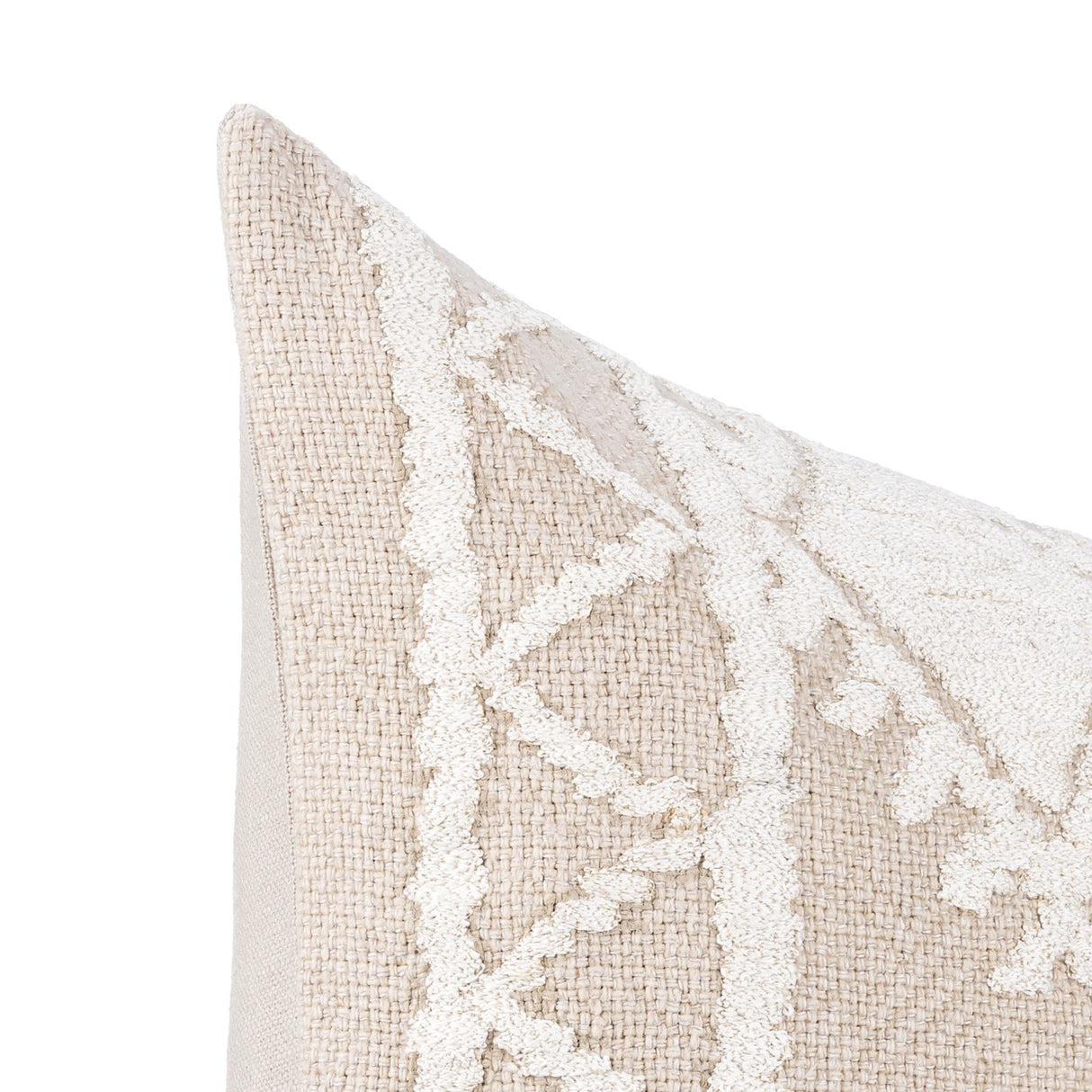 LN Abbey Mocha Cream/Ivory 14x26 Throw Pillow (Set of 2) by Classic Home at Eve Furniture