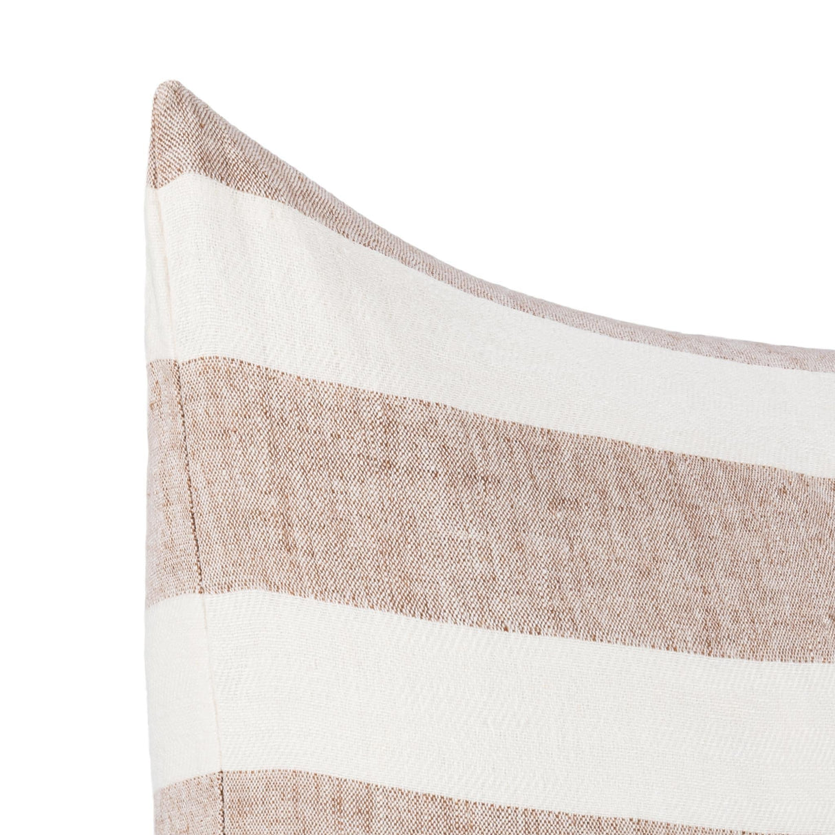 LN Eleanor Natural/Ivory 22x22 Throw Pillow (Set of 2) by Classic Home at Eve Furniture