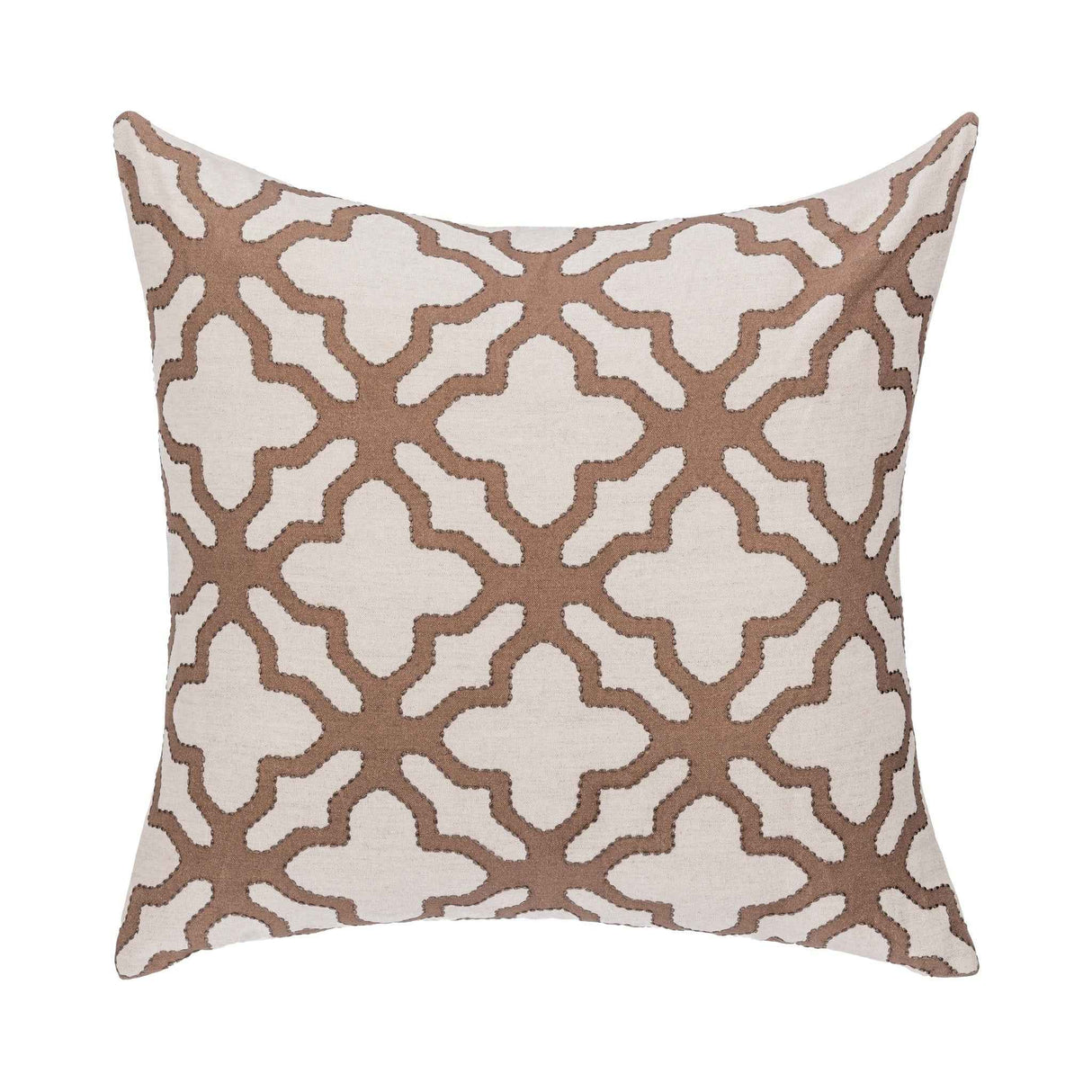 LN Mullan Frothed Brown 22x22 Throw Pillow (Set of 2) by Classic Home at Eve Furniture