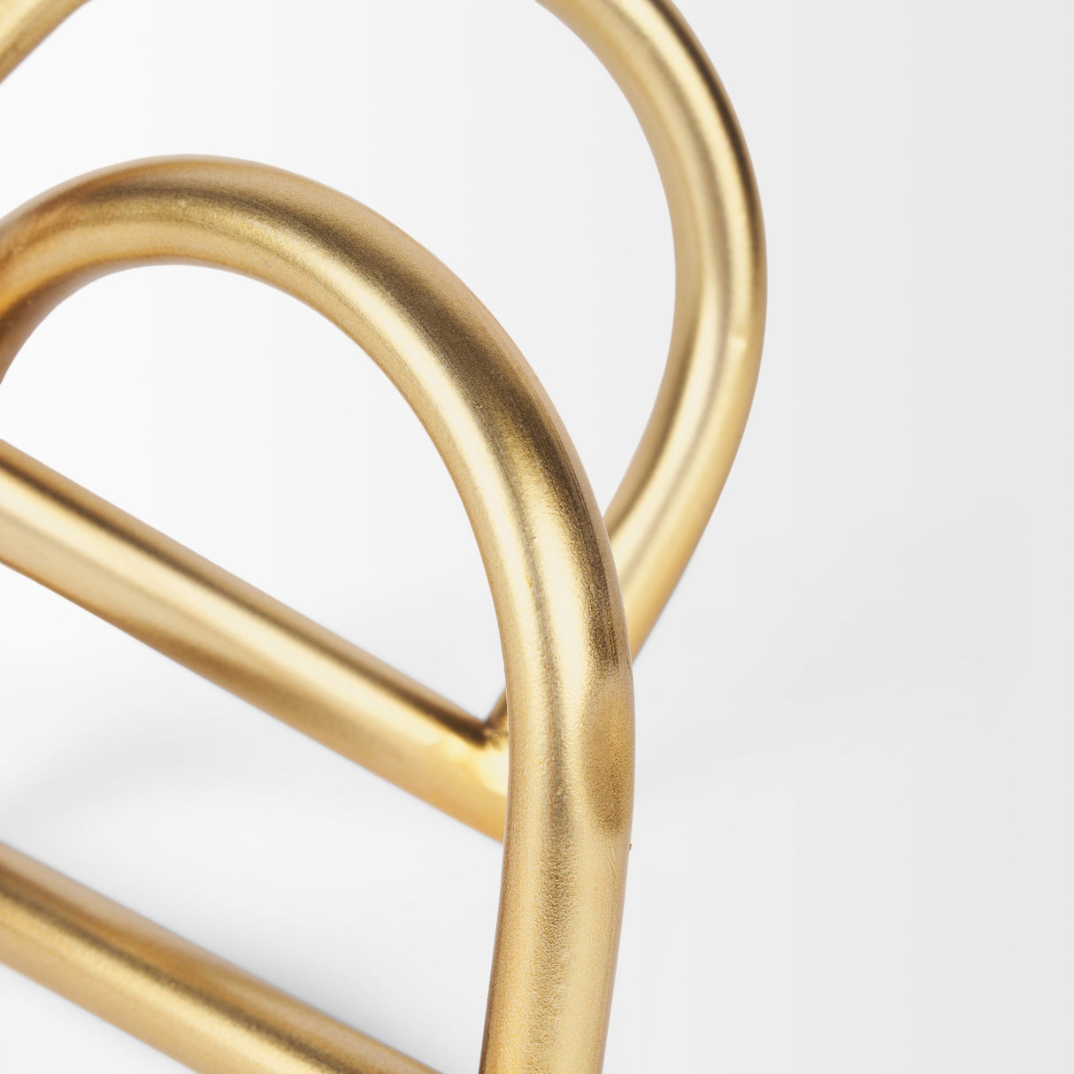 Locke Large Gold Metal Decorative Object by Mercana at Eve Furniture