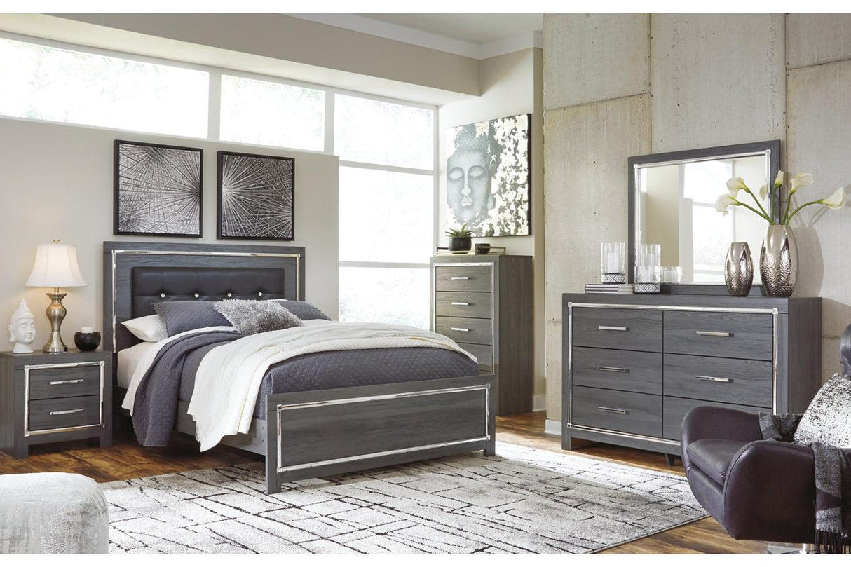 Lodanna Gray Dresser by Ashley at Eve Furniture