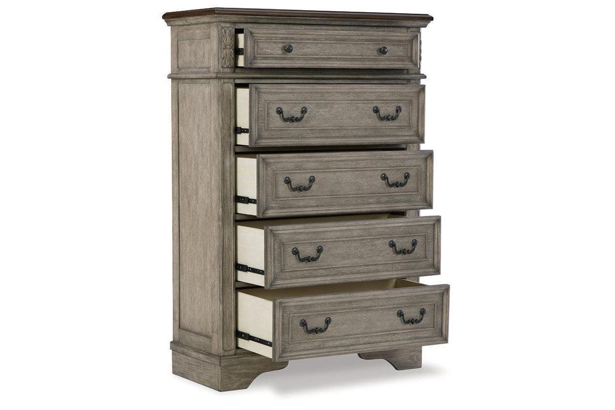 Lodenbay Two-tone Chest of Drawers by Ashley at Eve Furniture