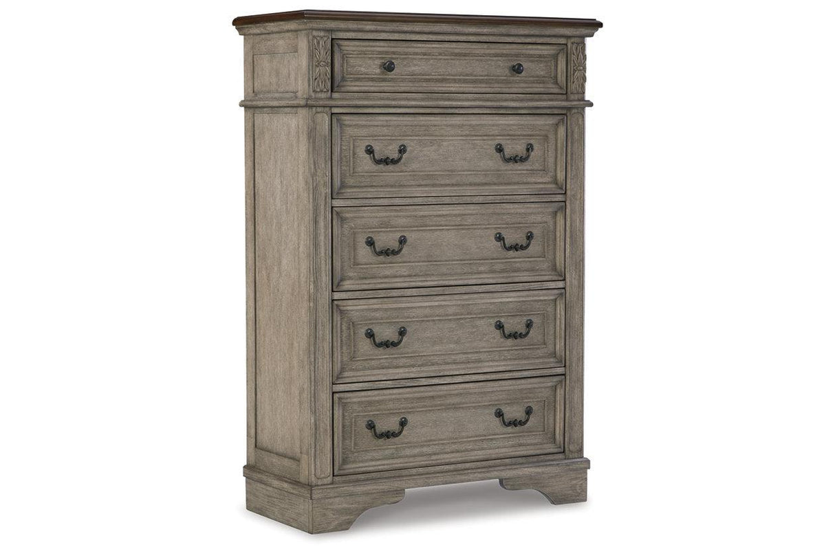 Lodenbay Two-tone Chest of Drawers by Ashley at Eve Furniture