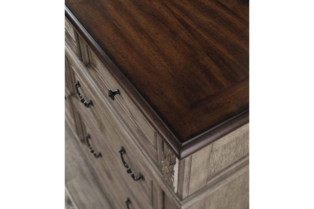 Lodenbay Two-tone Dresser by Ashley at Eve Furniture