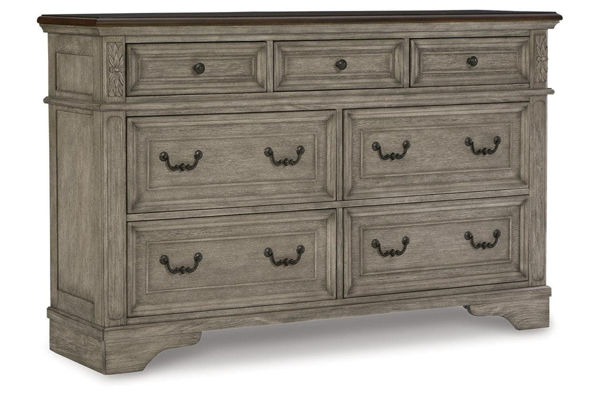 Lodenbay Two-tone Dresser by Ashley at Eve Furniture