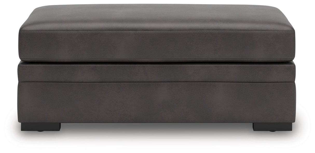 Lofton-Pike Shadow Oversized Accent Ottoman by Ashley at Eve Furniture