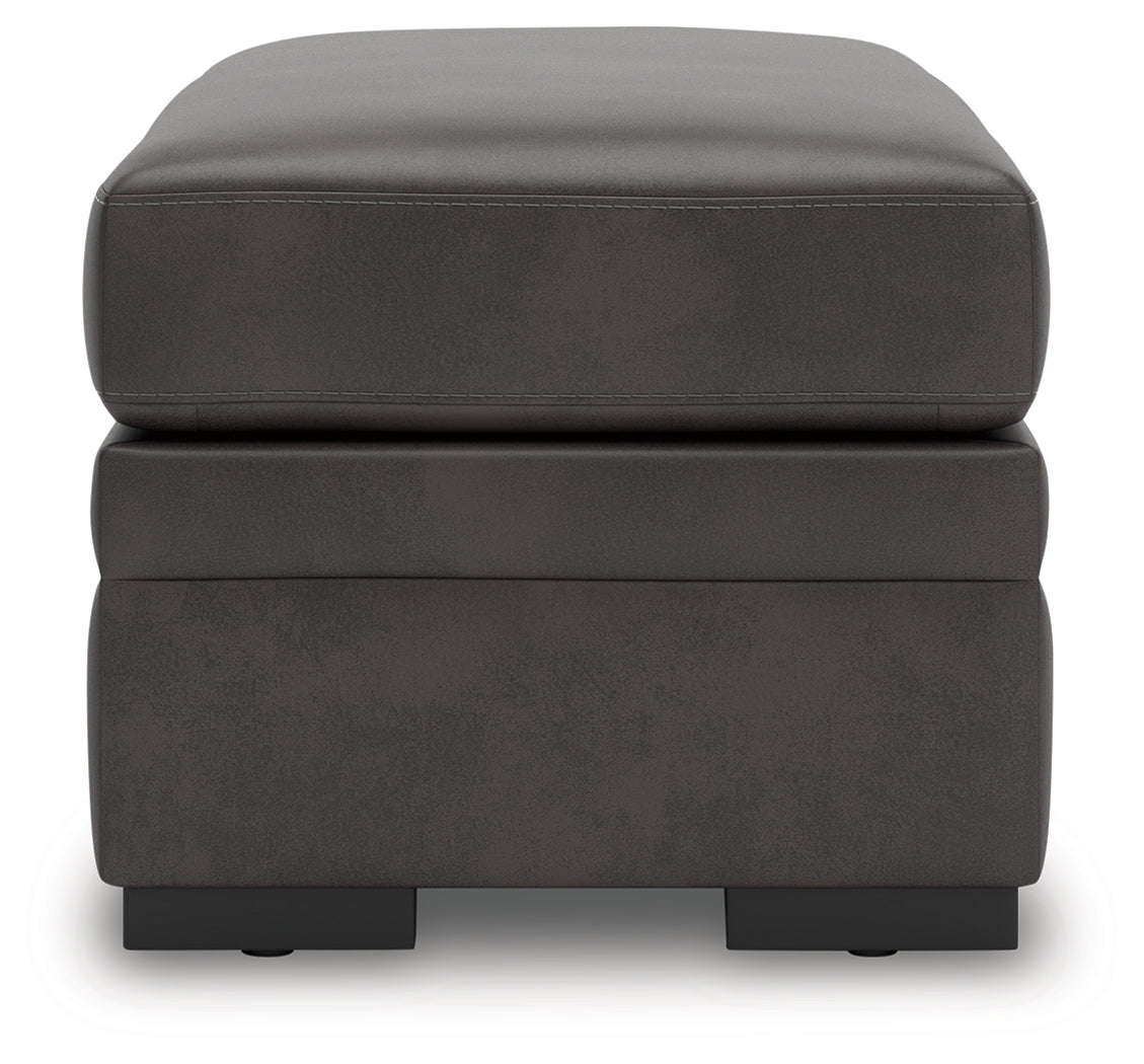 Lofton-Pike Shadow Oversized Accent Ottoman by Ashley at Eve Furniture