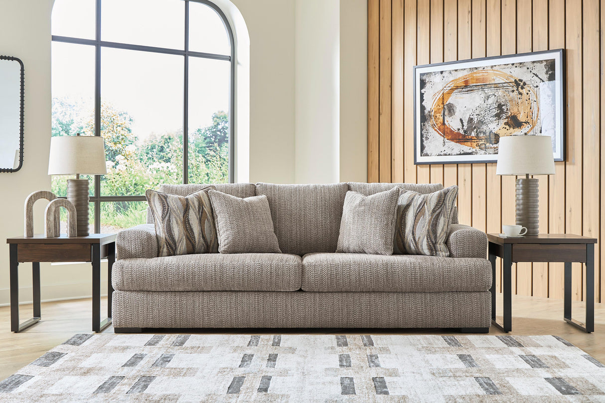 Lofwood Fossil Sofa by Ashley at Eve Furniture