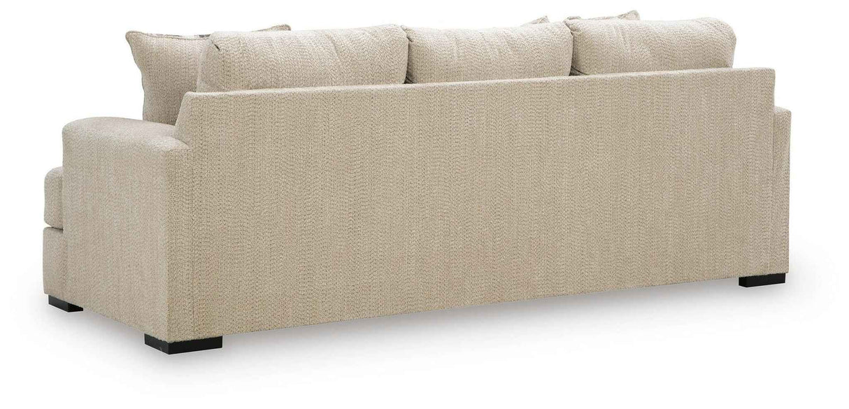 Lofwood Oatmeal Sofa by Ashley at Eve Furniture