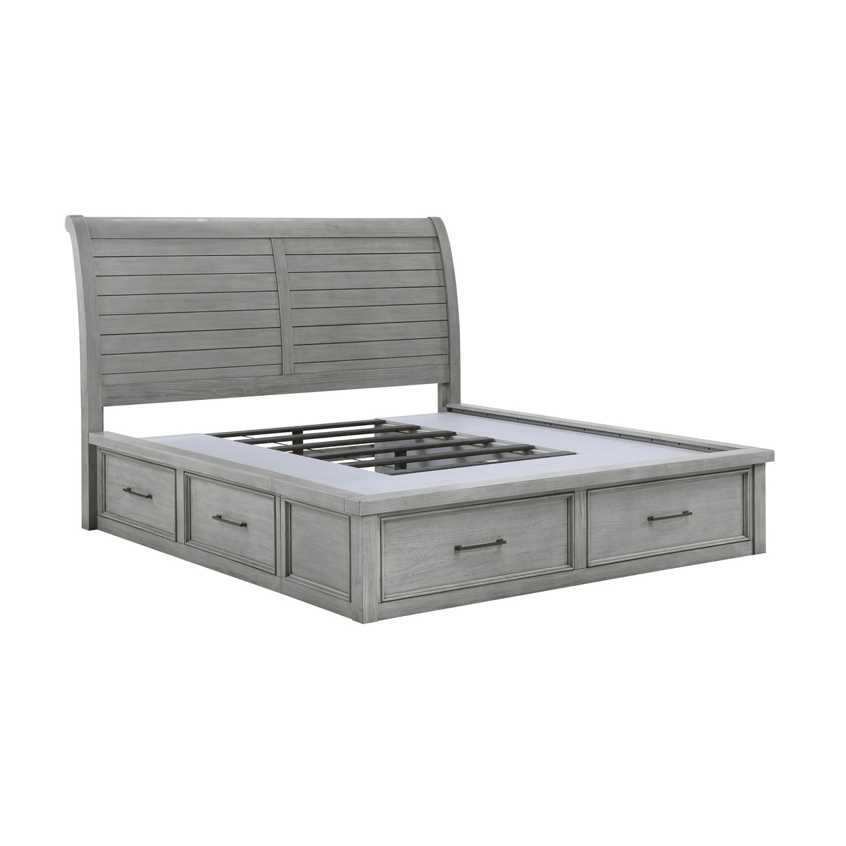 Logandale Antique Gray Wardrobe Chest by Homelegance at Eve Furniture