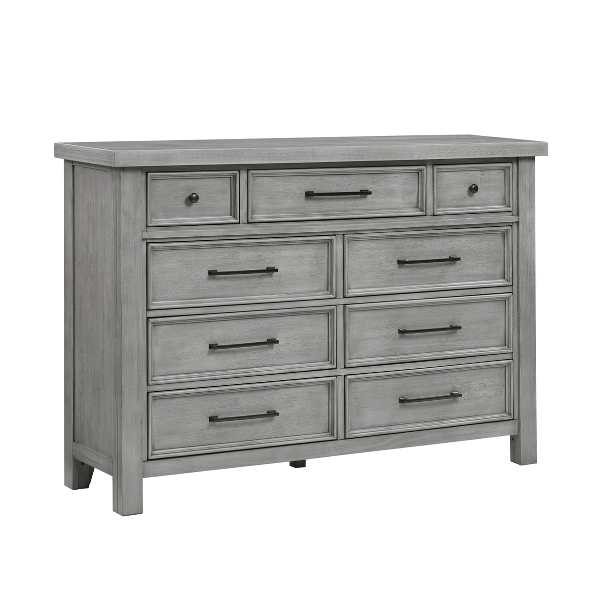 Logandale Antique Gray Wardrobe Chest by Homelegance at Eve Furniture