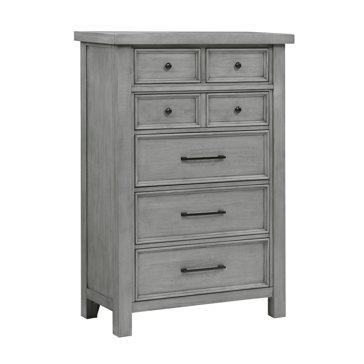 Logandale Antique Gray Wardrobe Chest by Homelegance at Eve Furniture