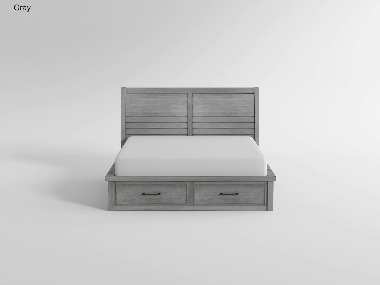 Logandale Antique Gray Wardrobe Chest by Homelegance at Eve Furniture