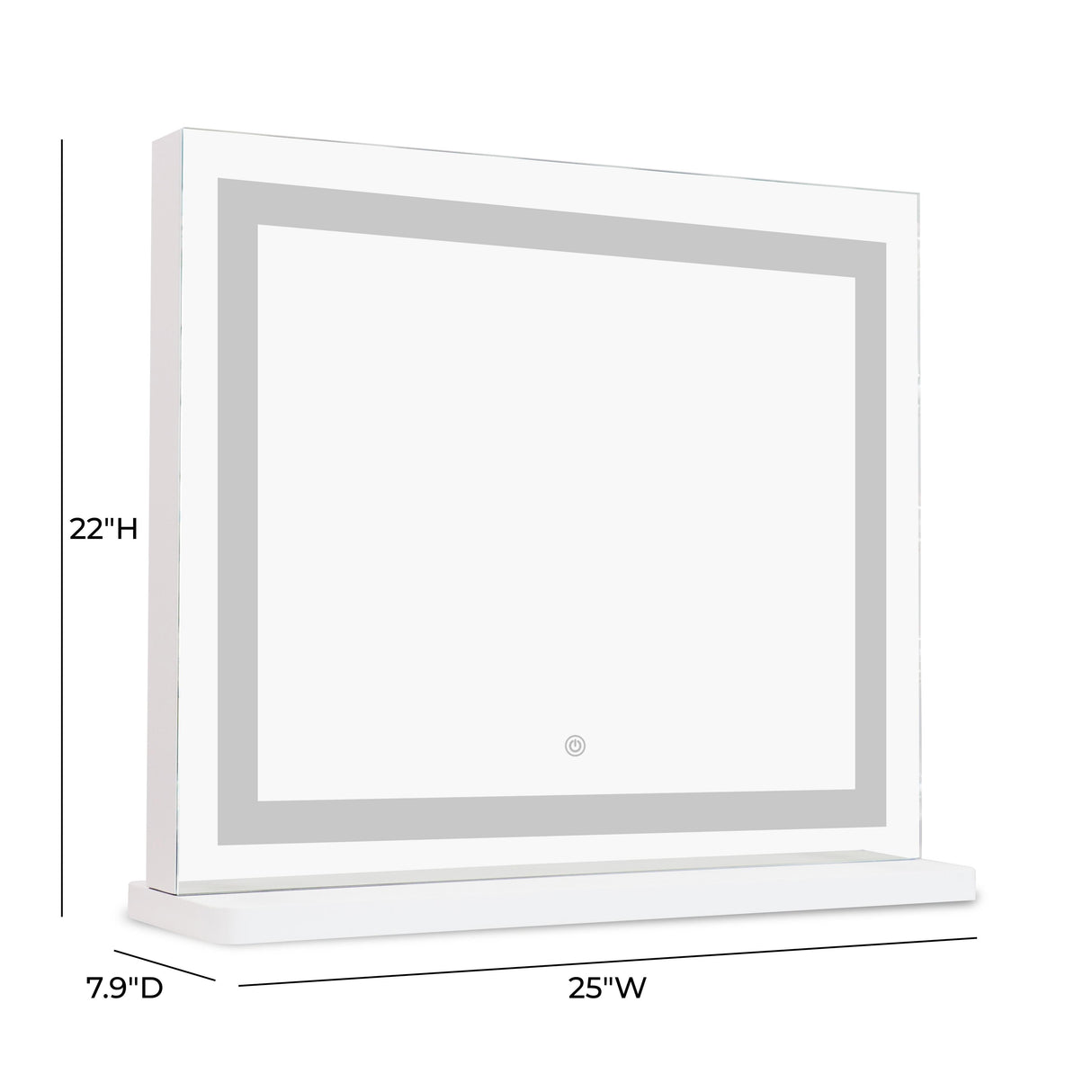 Lola LED Panel Vanity Mirror by TOV Furniture at Eve Furniture