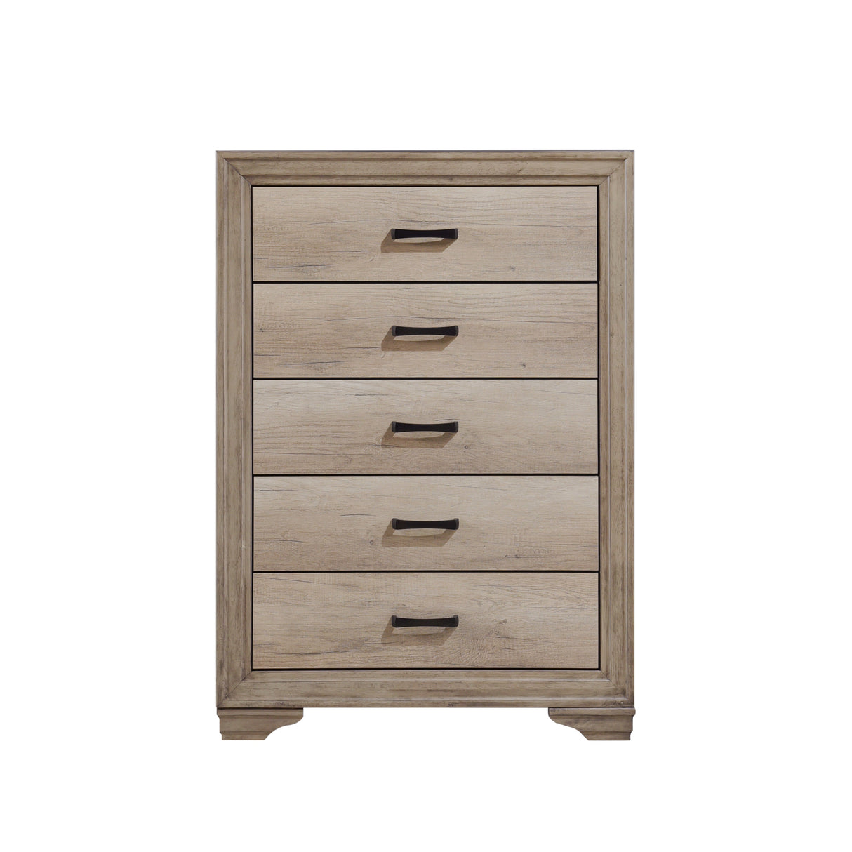 Lonan Natural California King Panel Bed by Homelegance at Eve Furniture