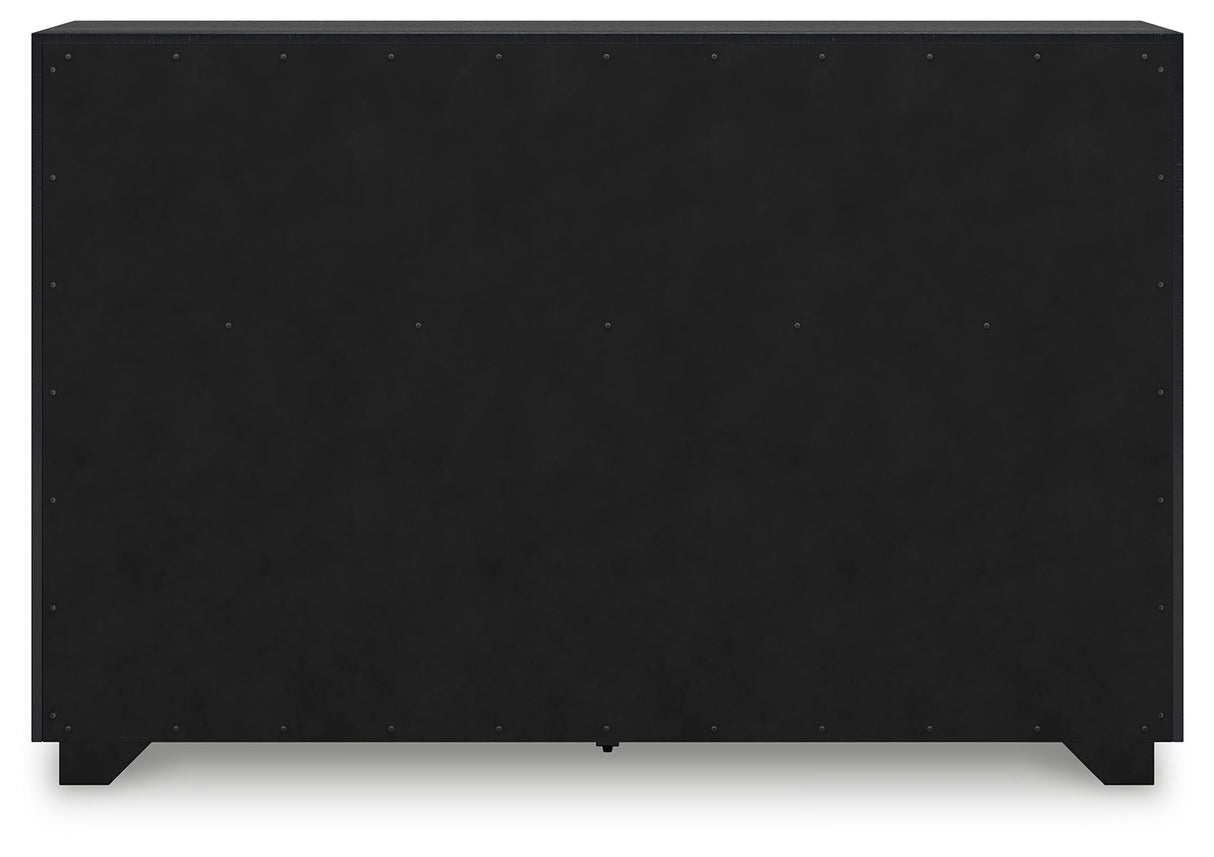 Londer Black Dresser by Ashley at Eve Furniture