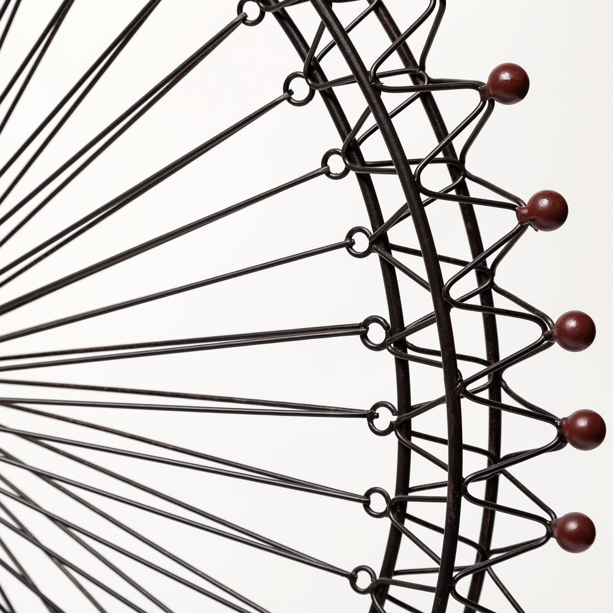 London Eye 3L x 25W Black Metal London Eye Replica by Mercana at Eve Furniture