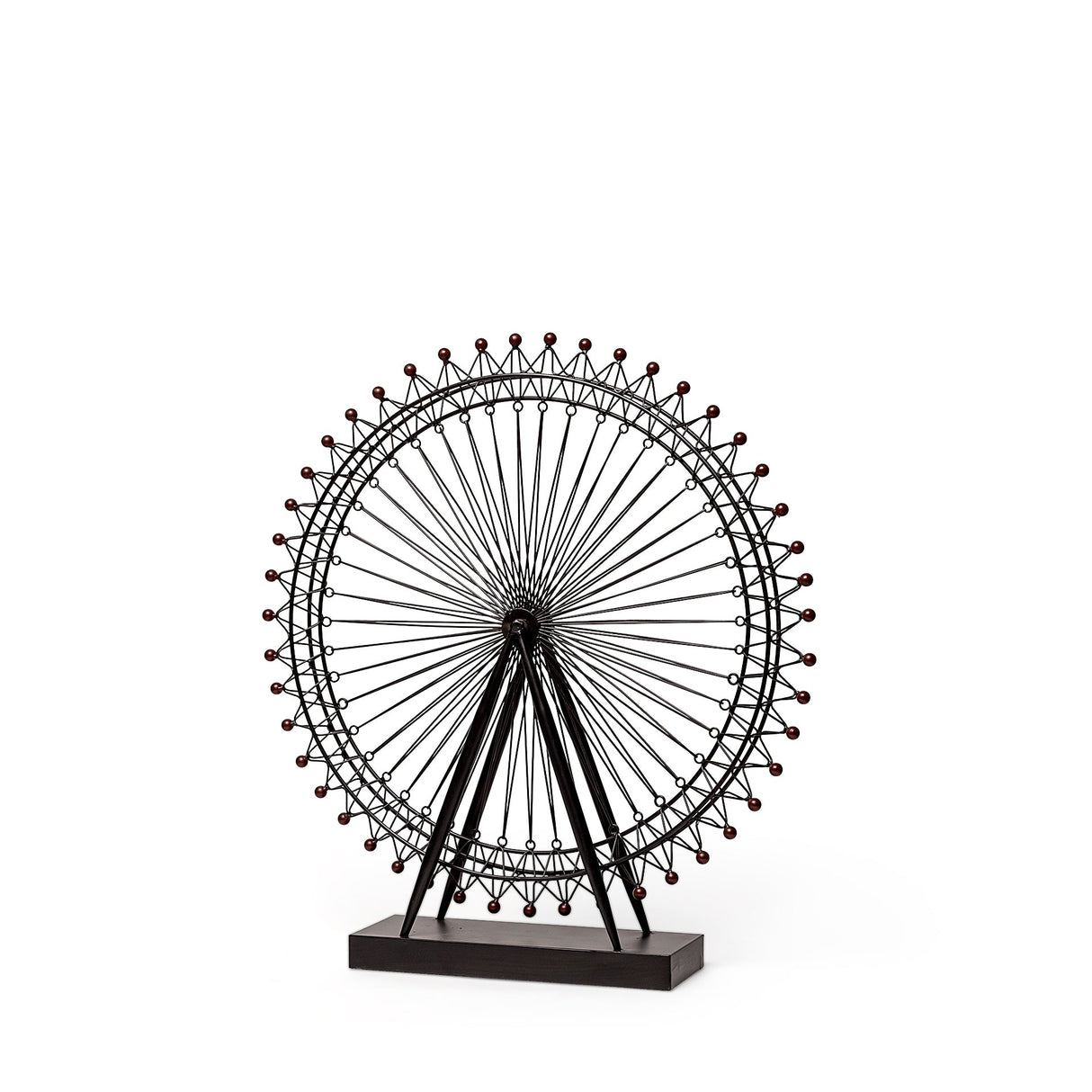 London Eye Black Metal London Eye Replica by Mercana at Eve Furniture