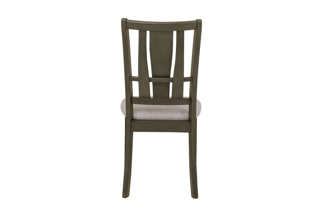 London Gray Mindy 6-Piece Dining Set by Homelegance at Eve Furniture