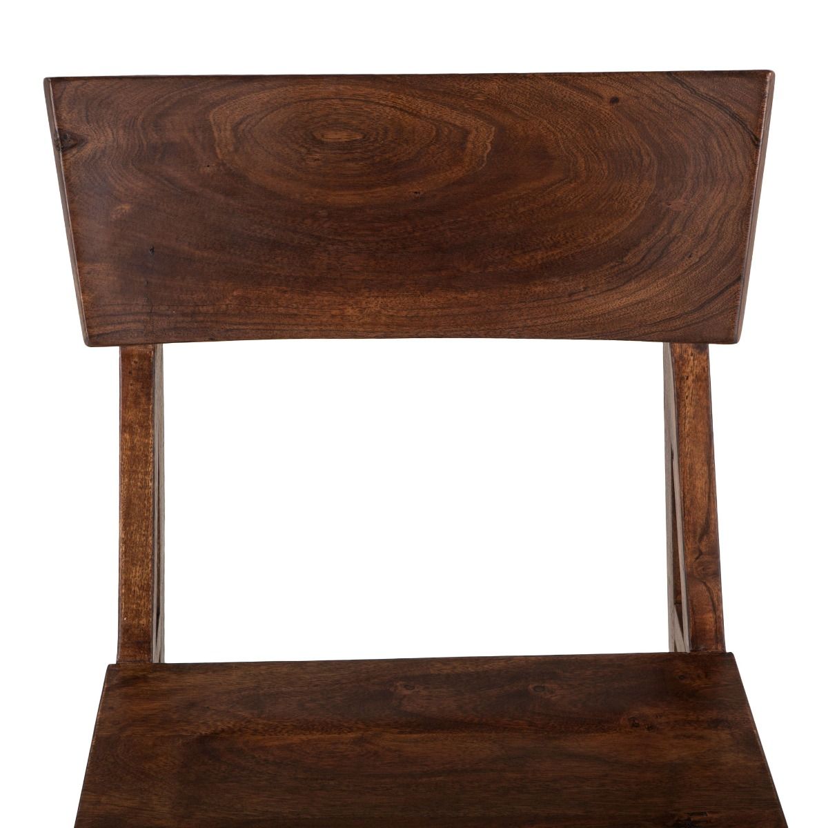 London Loft 19" Dining Chair in Walnut by Home Trends & Design at Eve Furniture