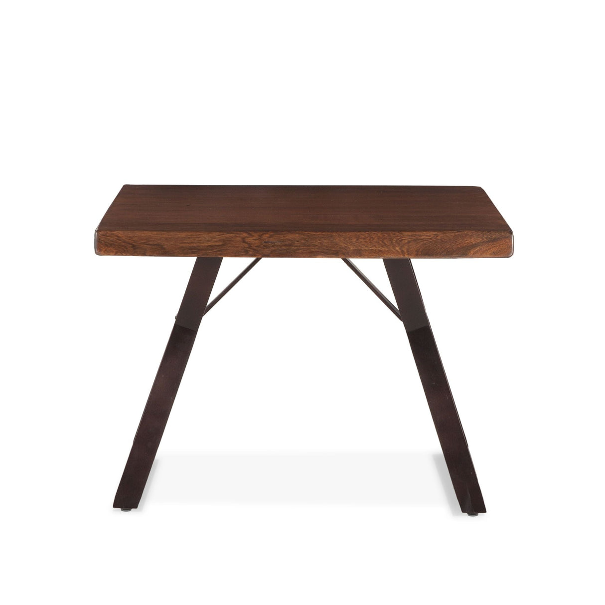 London Loft 23" Side Table in Walnut by Home Trends & Design at Eve Furniture