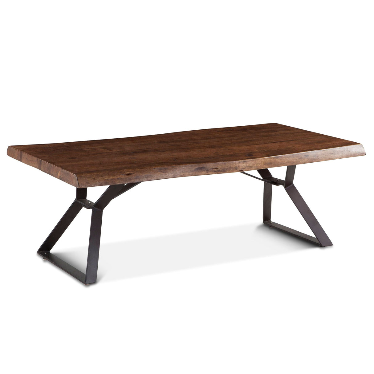 London Loft 54" Coffee Table in Walnut by Home Trends & Design at Eve Furniture