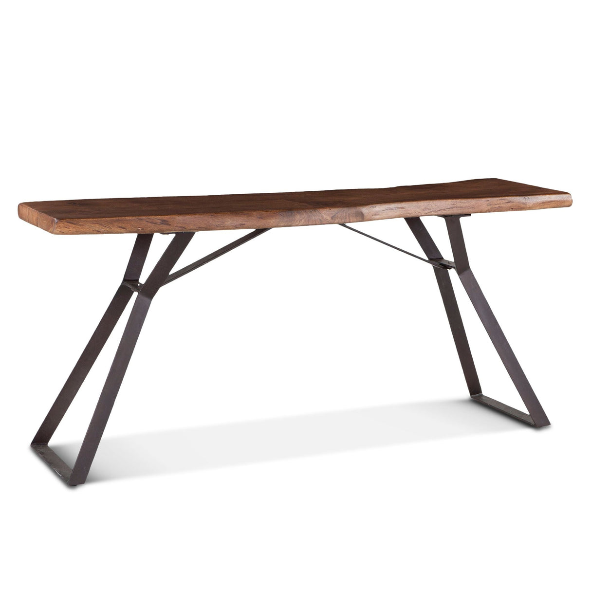 London Loft 68" Console Table in Walnut by Home Trends & Design at Eve Furniture