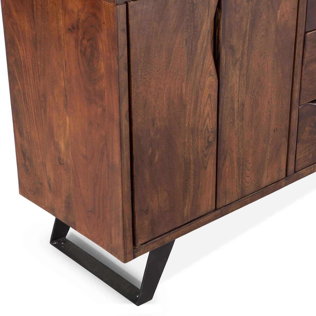 London Loft 68" Sideboard in Walnut by Home Trends & Design at Eve Furniture