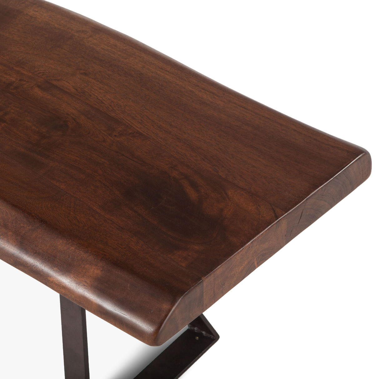 London Loft 72" Bench in Walnut