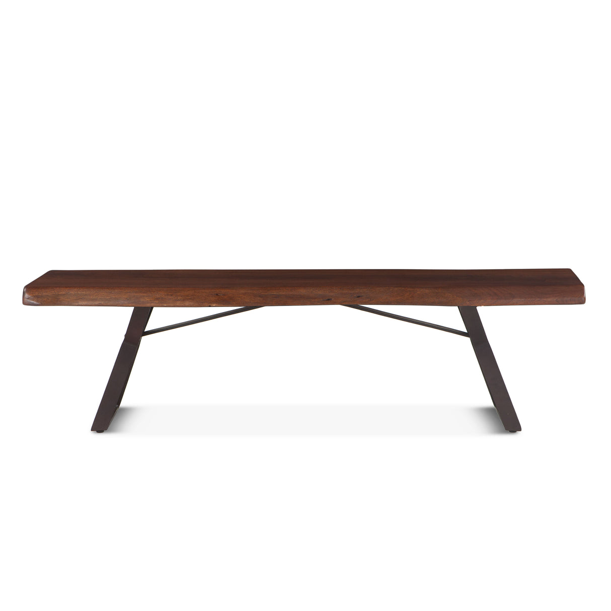 London Loft 72" Bench in Walnut