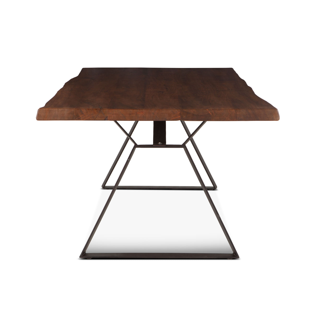 London Loft 80" Dining Table in Walnut by Home Trends & Design at Eve Furniture