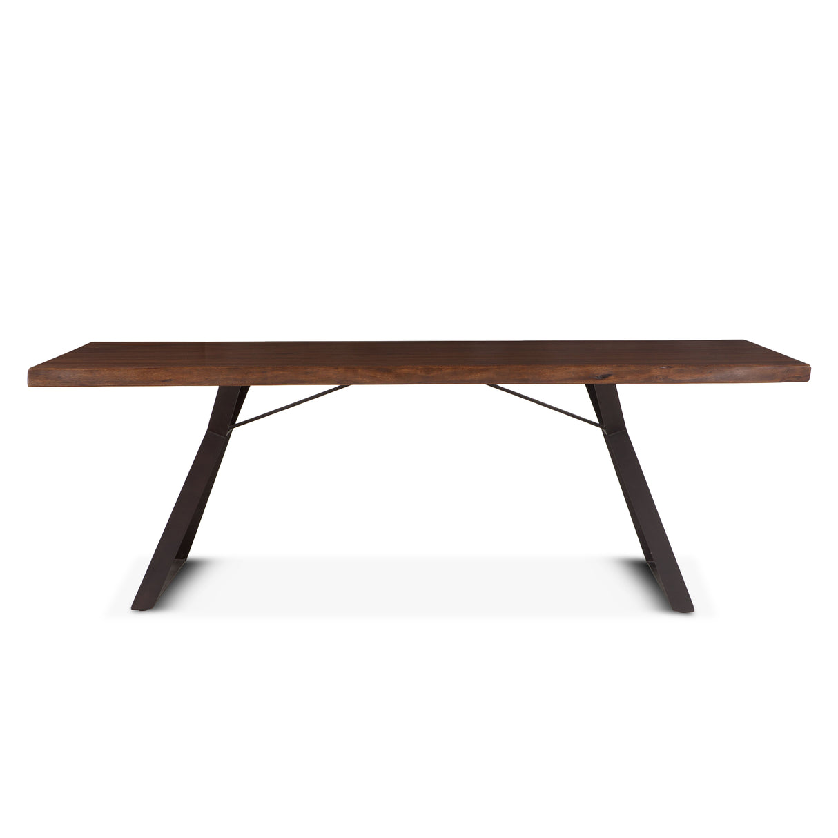 London Loft 80" Dining Table in Walnut by Home Trends & Design at Eve Furniture