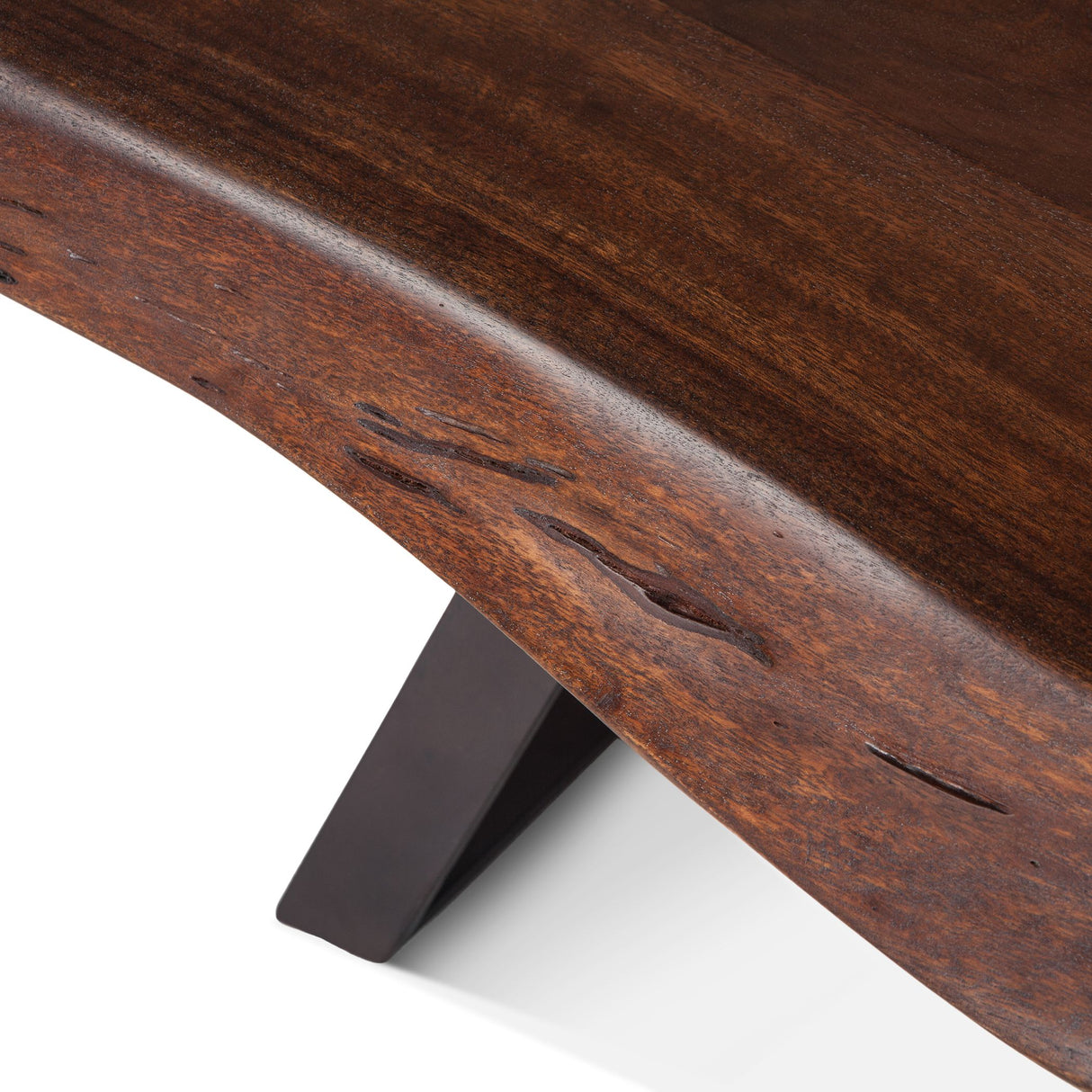 London Loft 90" Bench in Walnut by Home Trends & Design at Eve Furniture