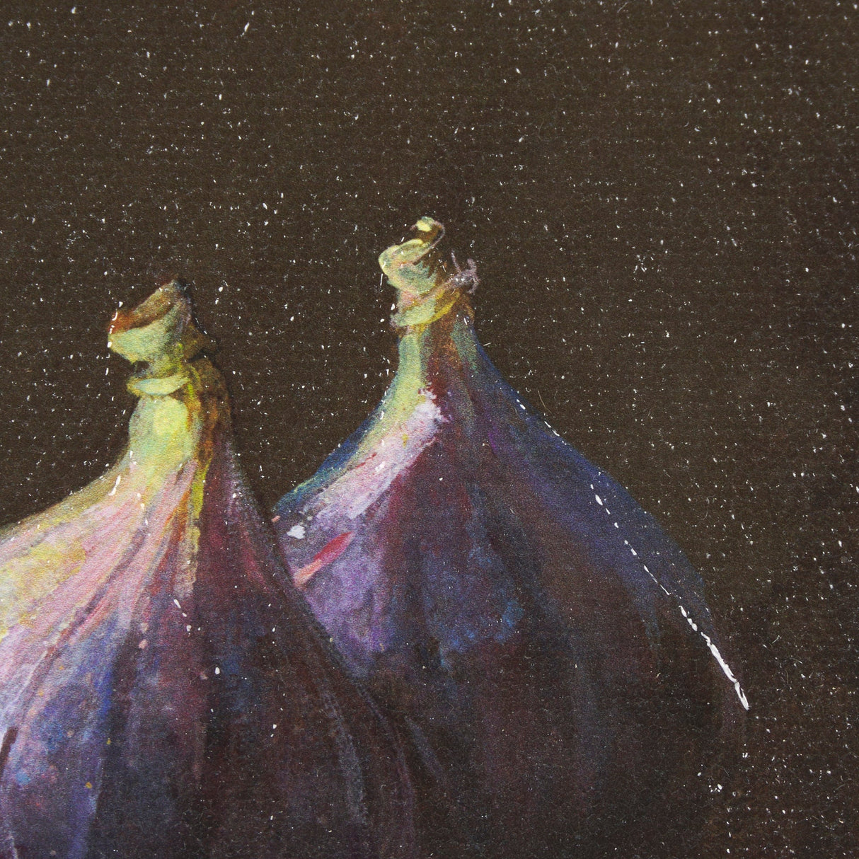 Lonely Figs by Mercana Studio a Hand Embellished Framed Art Print by Mercana at Eve Furniture