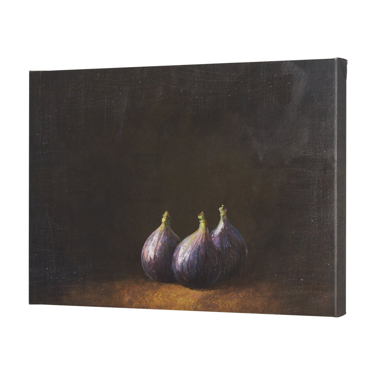 Lonely Figs by Mercana Studio a Hand Embellished Textured Canvas by Mercana at Eve Furniture