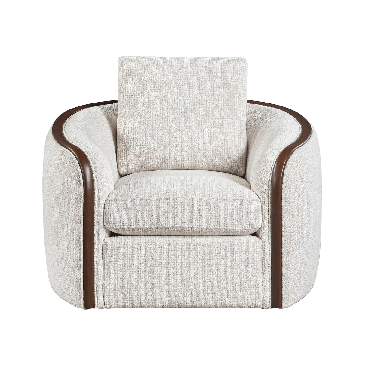 Loom Beige Swivel Chair by Homelegance at Eve Furniture