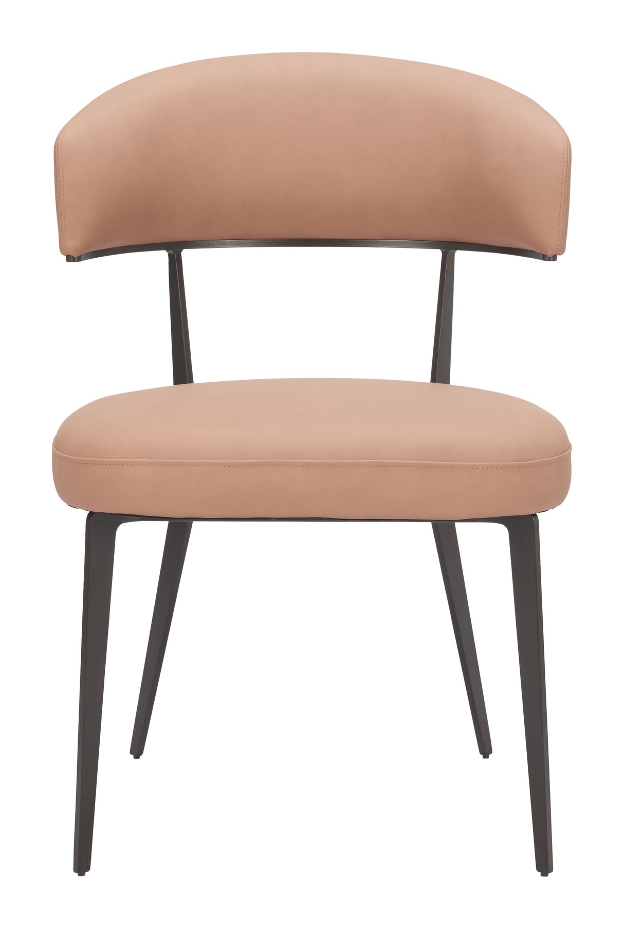 Loom Tan Dining Chair (Set of 2) by Zuomod at Eve Furniture