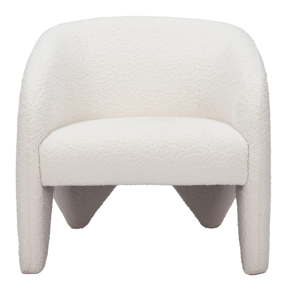 Lopta White Accent Chair by Zuomod at Eve Furniture