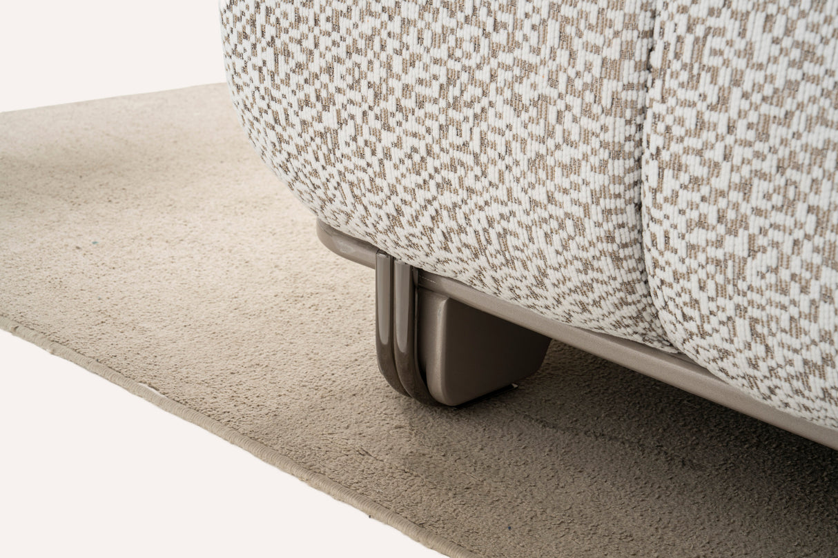 Lora White Living Room Set