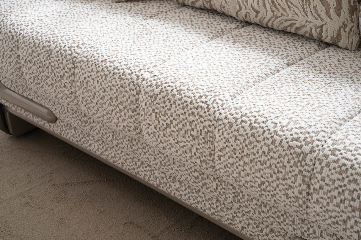 Lora White Living Room Set