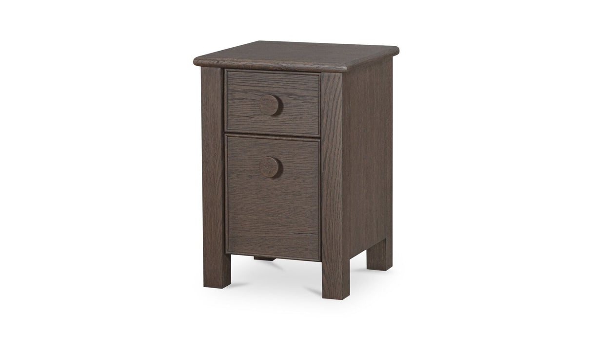 Loren Small Nightstand Dark Brown by Moe's Home at Eve Furniture