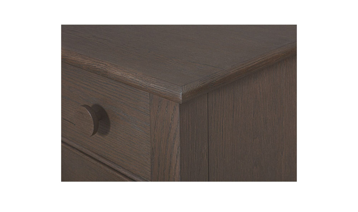Loren Small Nightstand Dark Brown by Moe's Home at Eve Furniture
