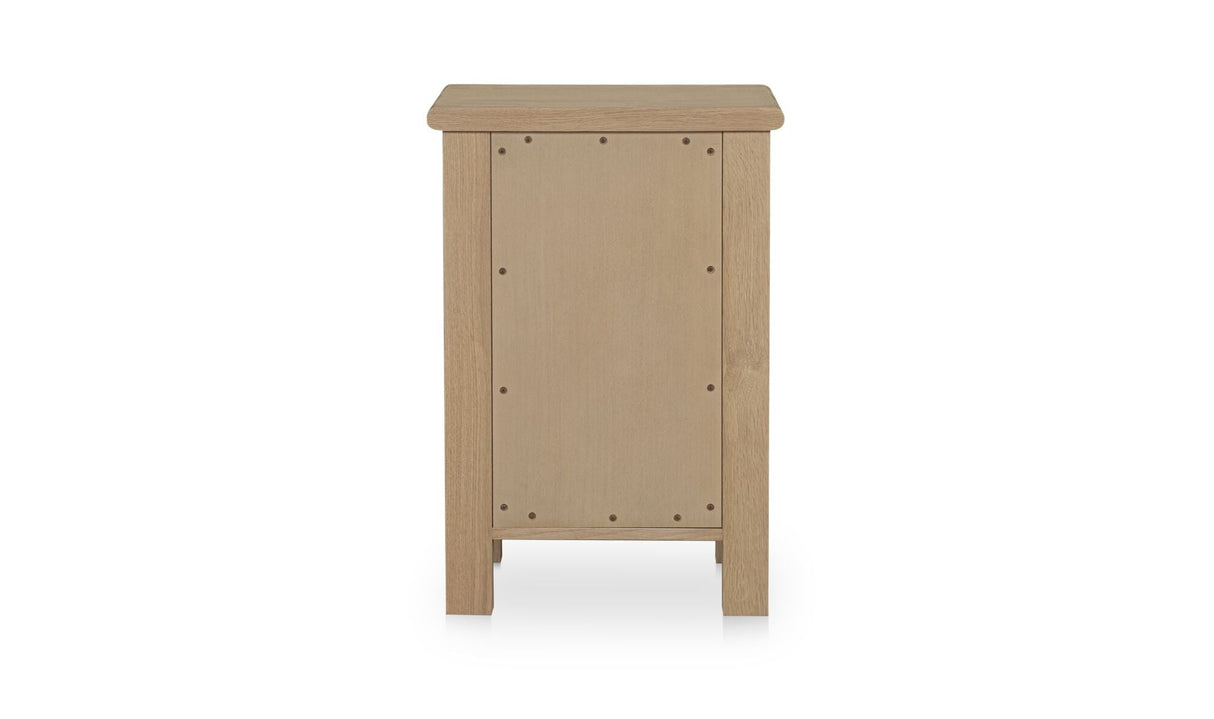 Loren Small Nightstand Natural by Moe's Home at Eve Furniture