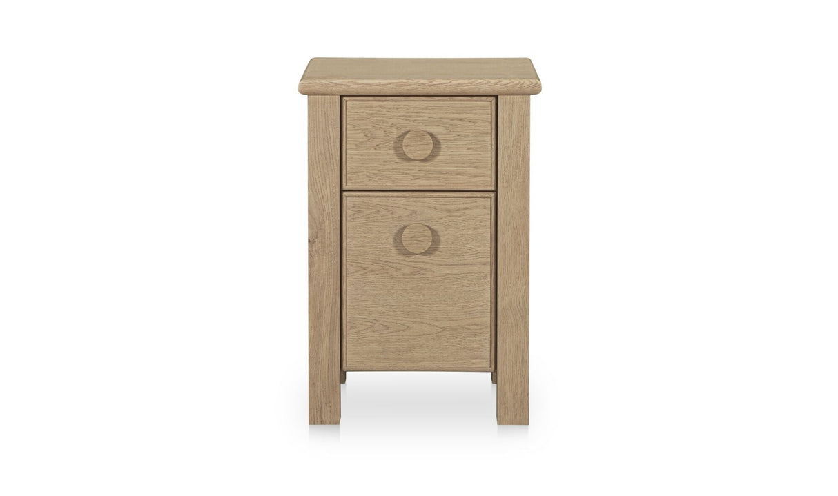 Loren Small Nightstand Natural by Moe's Home at Eve Furniture