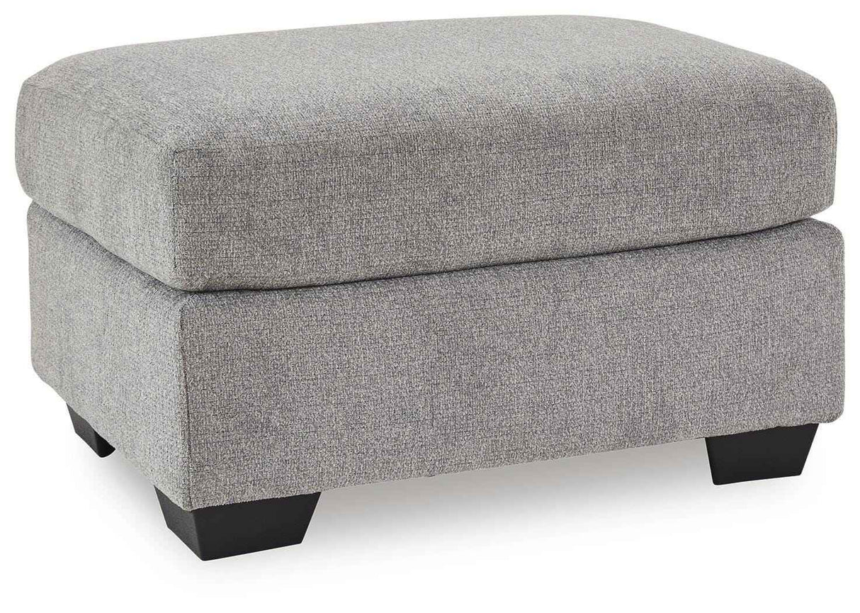 Loreo Flint Ottoman by Ashley at Eve Furniture