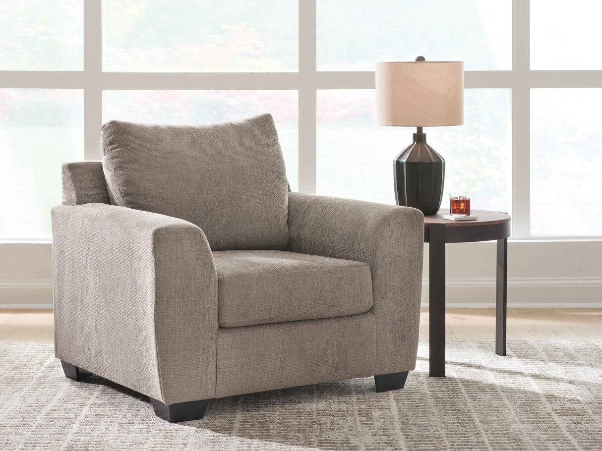 Loreo Truffle Chair by Ashley at Eve Furniture