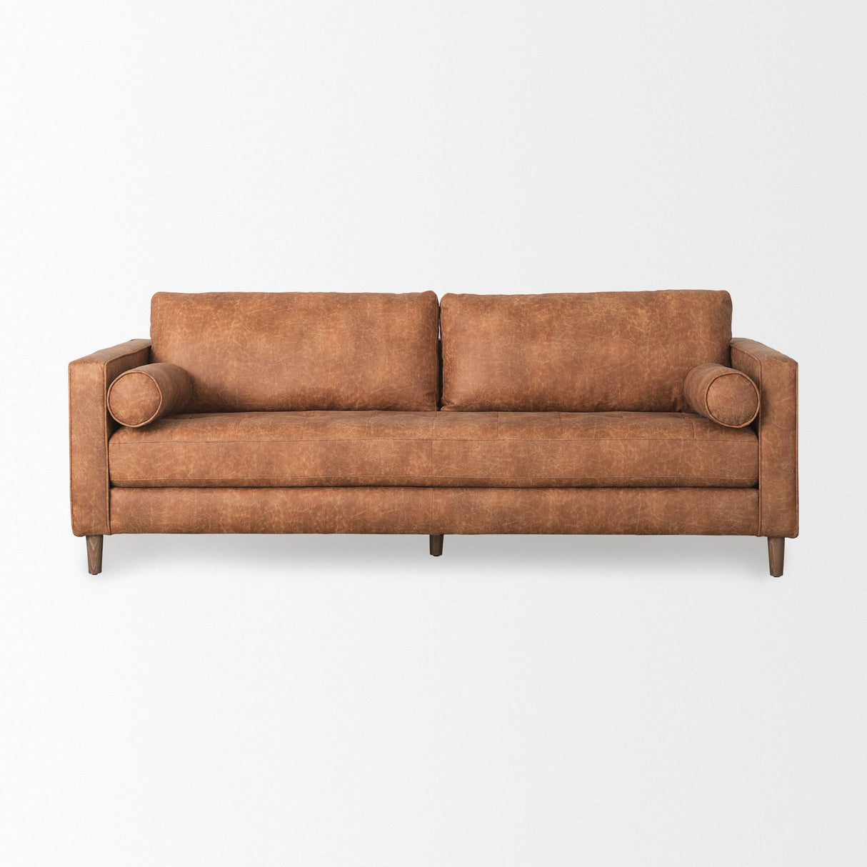 Loretta Sofa In Brown by Mercana at Eve Furniture