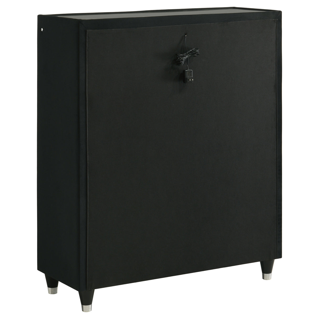Lorient Black 5-Piece Eastern King Bedroom Set by Coaster at Eve Furniture